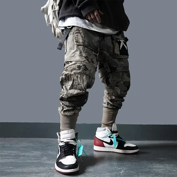 11 BYBB'S DARK Detachable Multi-Pocket Cargo Pants Men Harajuku Hip Hop Streetwear Joggers Man Elastic Waist Sweatpants Techwear 2