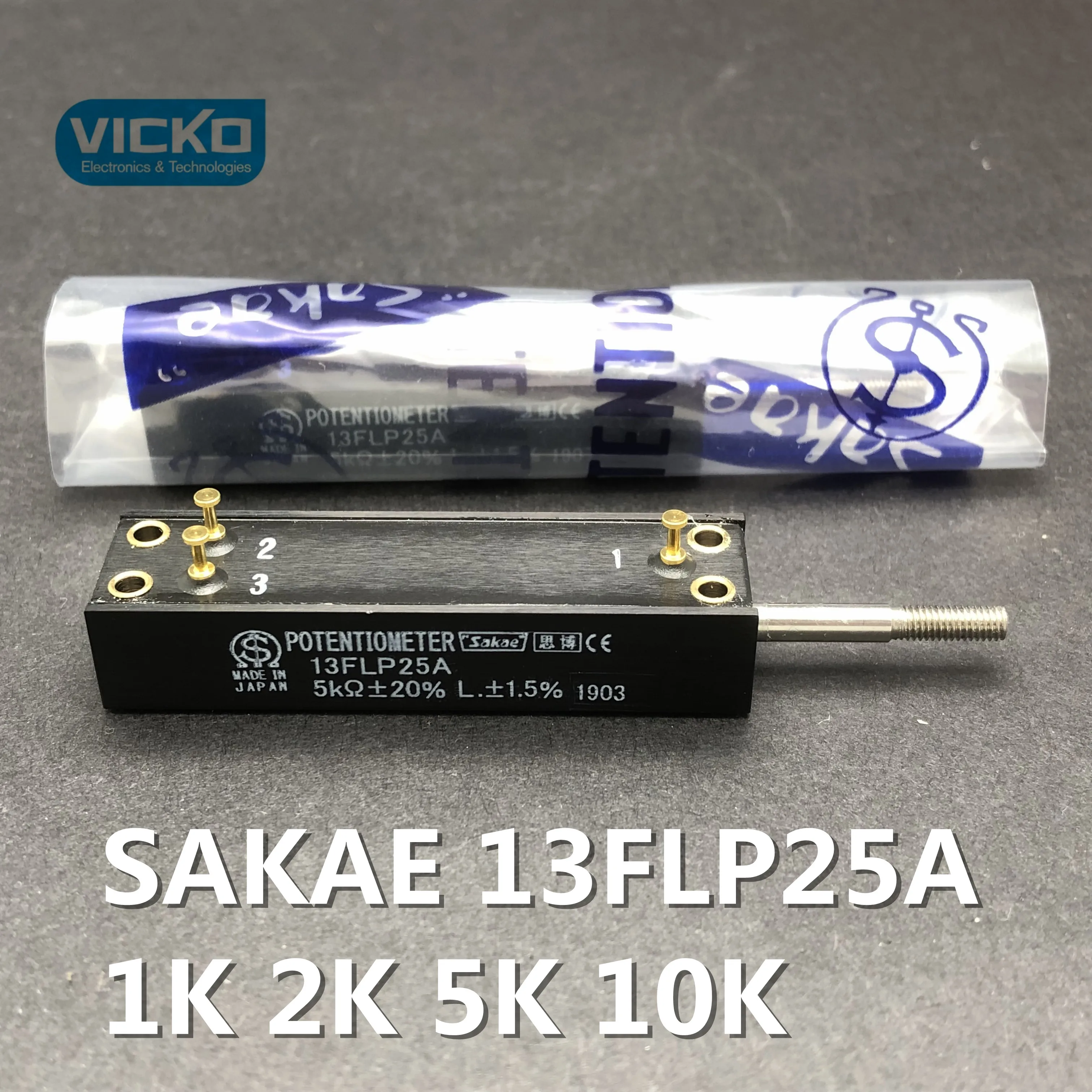 Японский sakae 13FLP25A 1K 2K 5K 10K переключатель переключения линейного перемещения