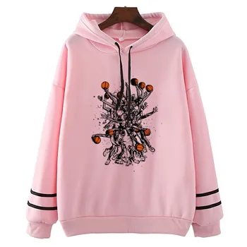 

Basketball Full Team Woman'S Unisex Hoodie Female Harajuku Style Hiphop Print Hoodies Long SleevemHoodies StreetWear Tops
