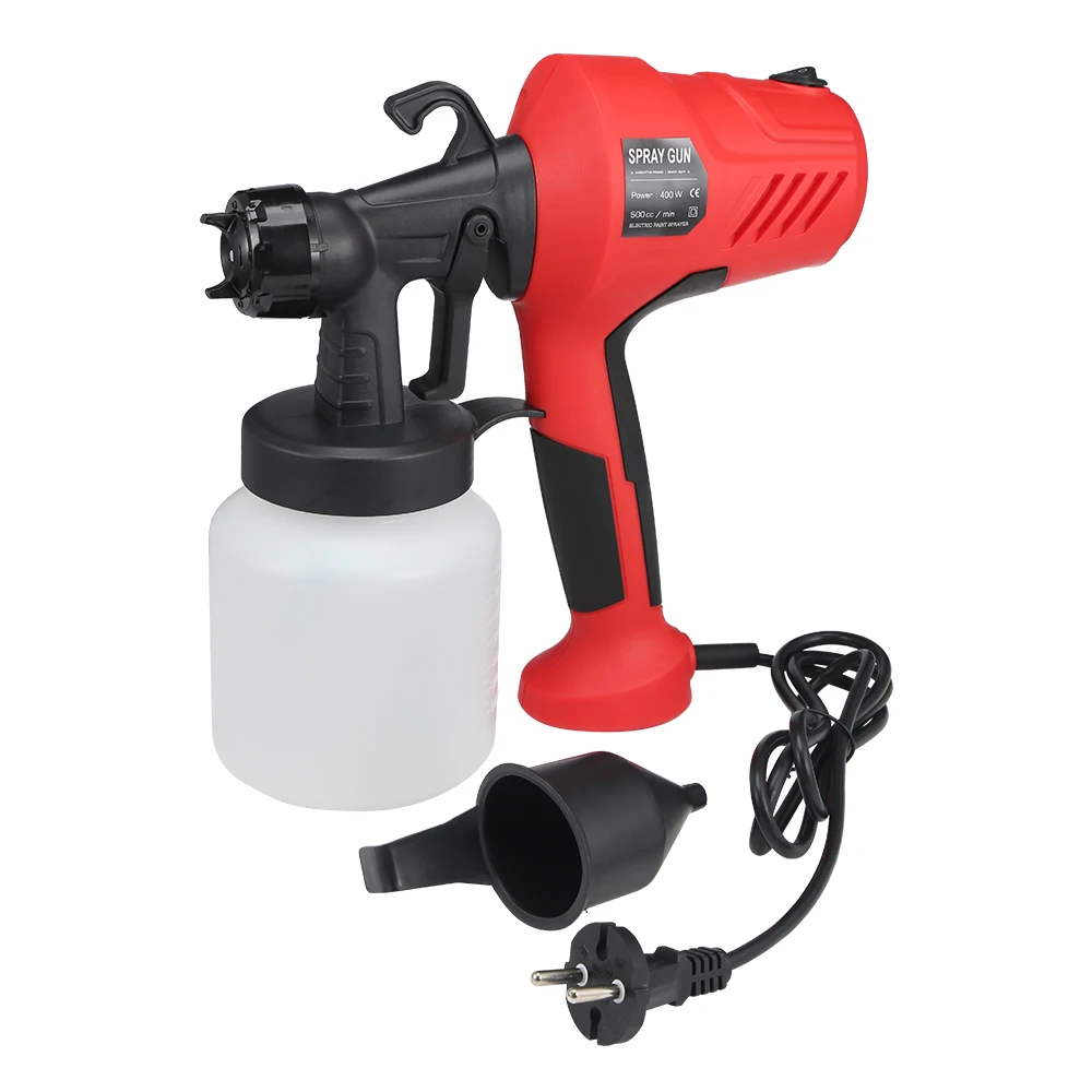 

GT - 006 - 350 400W 800ml Container Electric Paint Sprayer Gun Three Nozzle Pattern 220V High Power Home Electric Paint Sprayer