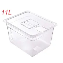 Récipient Sous Vide Machine à Steak conteneur avec couvercle réservoir d'eau bain pour circulateur Sous Vide cuisinière à Immersion culinaire