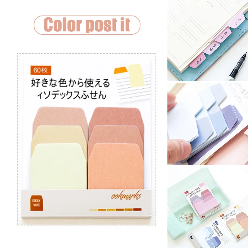 

60 Sheet Sticky Note Self-Stick Pad Note 20 Sheet/Pad for School Office LHB99
