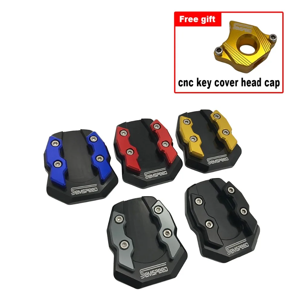 SEMSPEED N-MAX155 комплект подстраиваются под стопу сбоку подставки ключи Кепки замок чехол для ключей Защитная крышка для NMAX 155 150 125