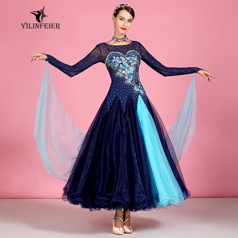 2024 New Professional Modern Dance Dress Standard Ballroom Women