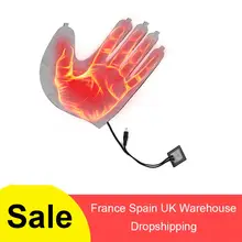 1 шт. 5 в зимние уличные теплые варежки нагреватель для обуви Перчатки коврик перчатки с подогревом электронагревательный элемент