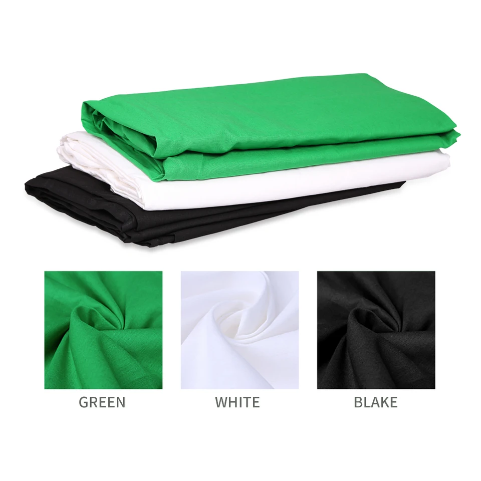 Professional Studio Photography Lighting Kit with Backdrops