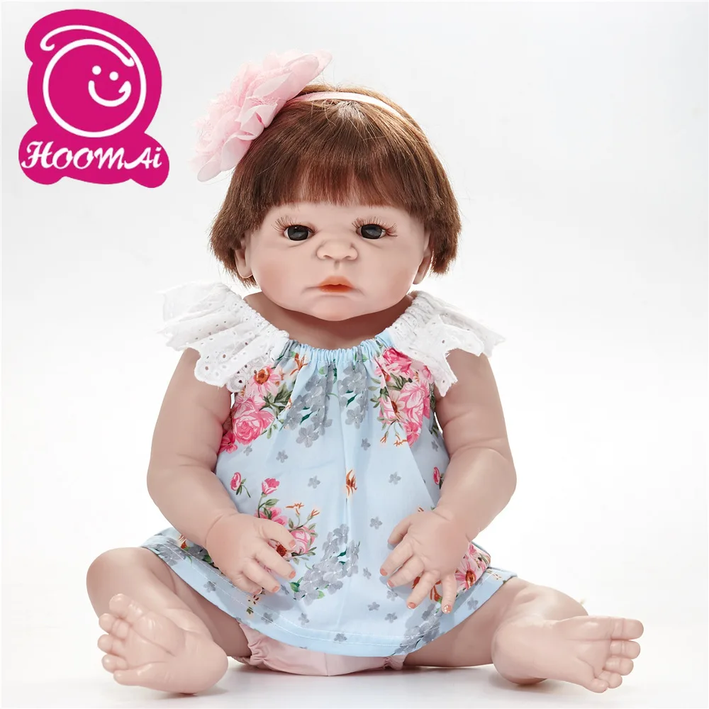 Reborn Baby Doll Princess Girl Dolls Full Body Soft Silicone Babies Girls Lifelike Real Born Bebe Bonecas | Игрушки и хобби