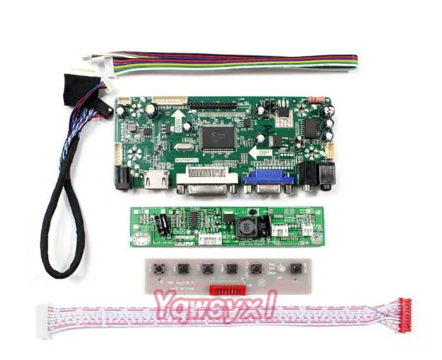 Painel de Exibição Hdmi + Dvi Kit para M240htn01.2 Yqwsyxl Tela Controlador Placa Motorista 1920x1080 Lcd Vga Led - Imagem 2