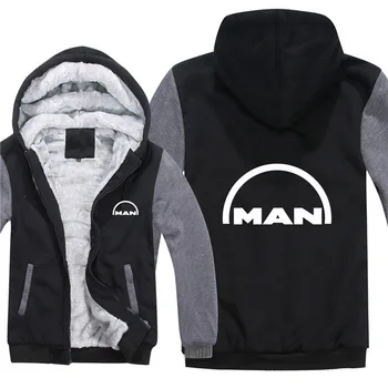 

For MAN Truck Hoodies Men Fashion Coat Pullover Wool Liner Jacket MAN Truck Sweatshirts Hoody