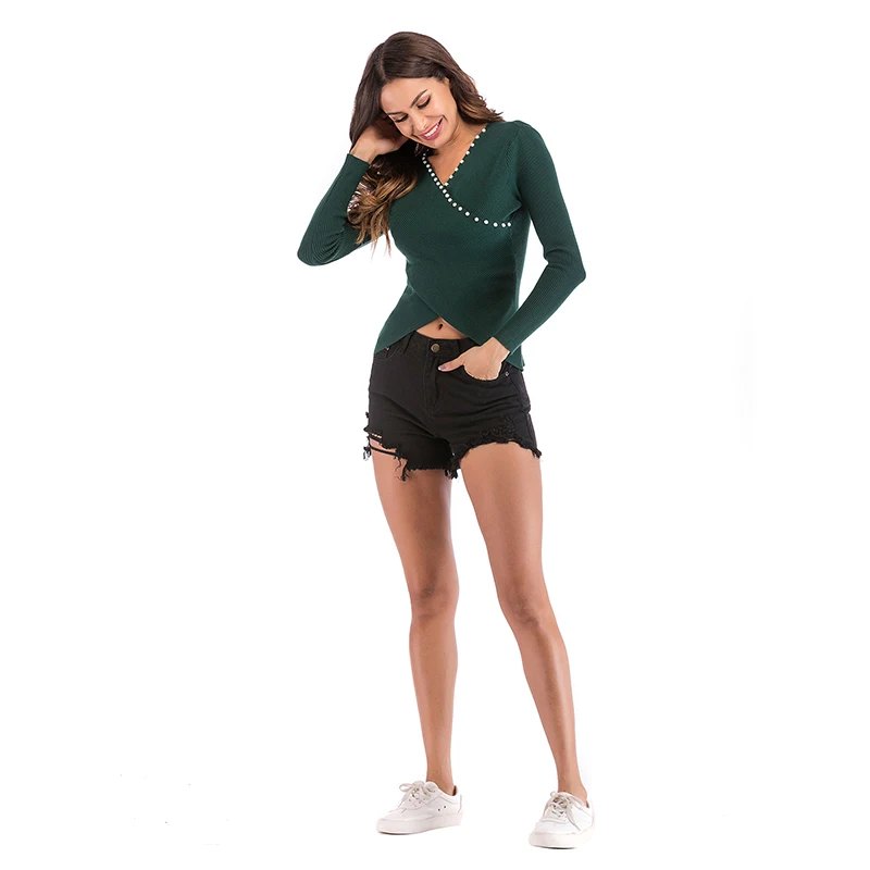 Thick Autumn And Winter Women'S Pullover Fashion Avant-Garde Women'S High-Quality Knitted Soft Warm Women'S Sweater 5838 Thick Autumn And Winter Women'S Pullover Fashion Avant-Garde Women'S High-Quality Knitted Soft Warm Women'S Sweater 5838