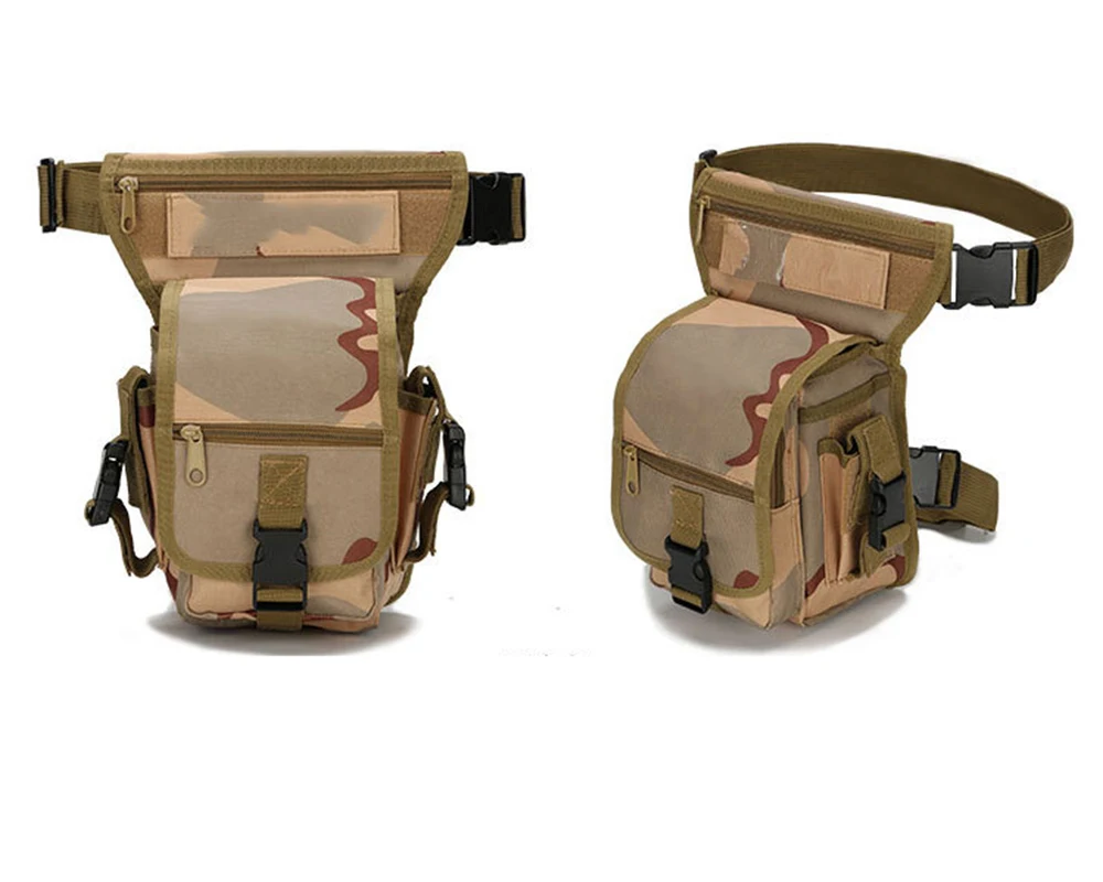 Military Tactical Drop Leg Bag Tool Fanny Thigh Pack Hunting Bag Waist Pack Motorcycle Riding Multifunction Military Waist Packs