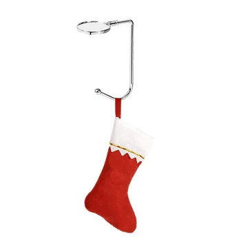 

New Christmas Bag Round Table Hook Christmas Socks Hooks For The Bag Handbag Portable Bag Hook Bags Purse Holder