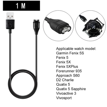 

Fast Charging USB Charging Cable Cable for Garmin Fenix 5 Garmin Fenix 5 5S Precursor 5X 935 Vivoactive 3 Port Smart Wristband
