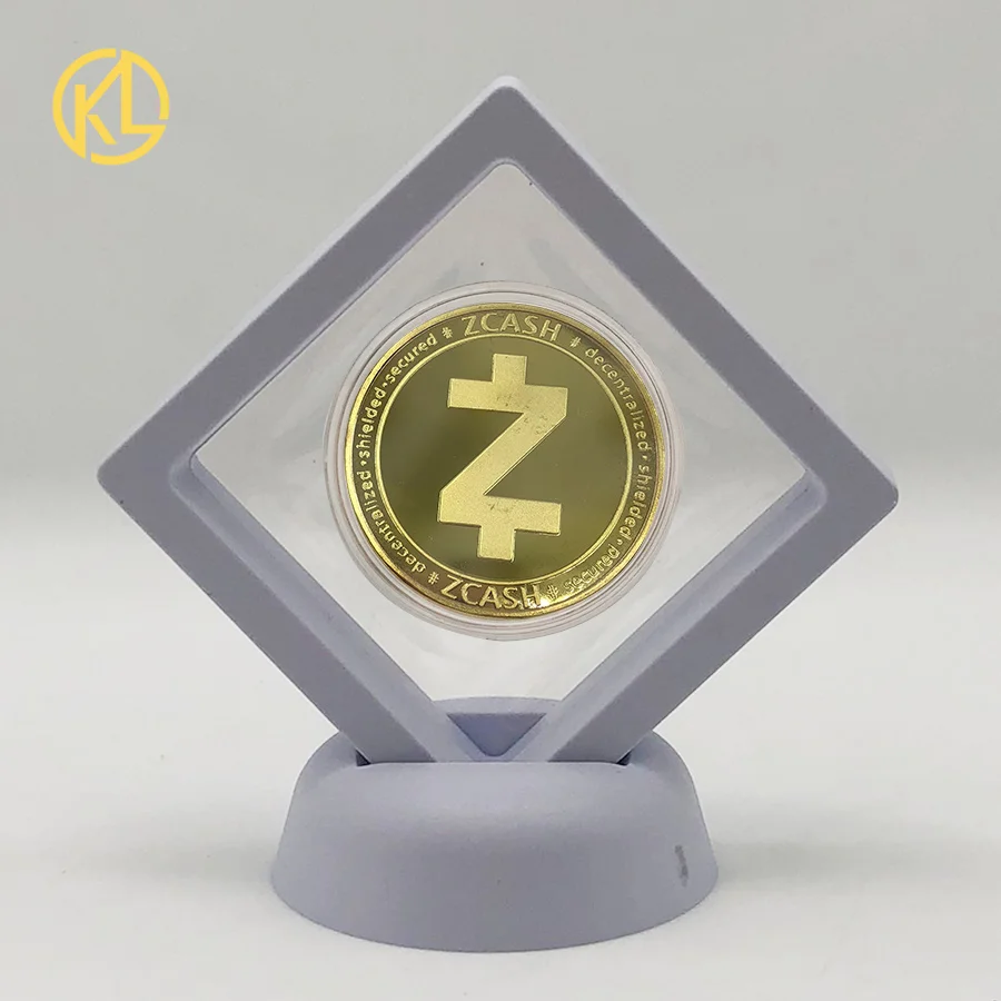 Позолоченная горячая Распродажа Биткоин битная монета Litecoin пульсация эфириум криптовалюта металлическая памятная монета с выставочным стендом - Цвет: CO026-1