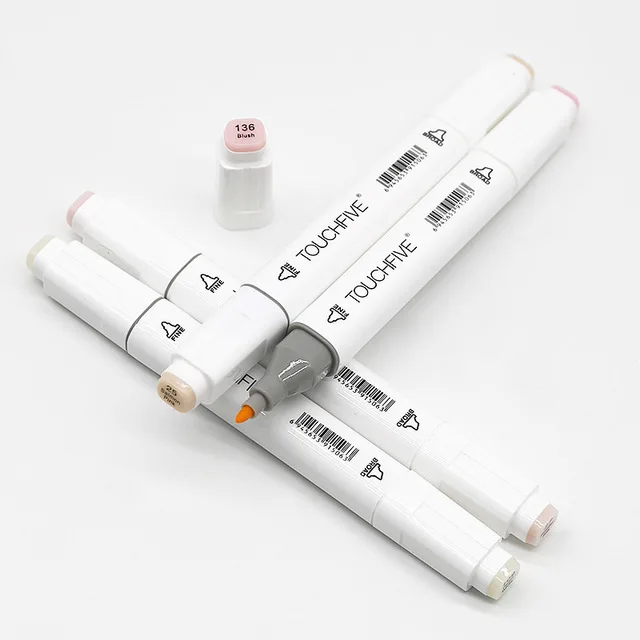 Товары для рукоделия TouchFIVE 80 цветов набор маркеров двусторонние скетч маркеры