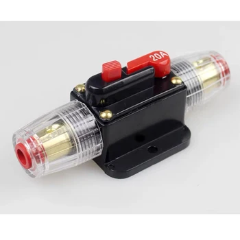 

50A 12V 24V Car Audio 100 Amp Circuit Breaker Manual Reset Switch Agu Fuse Holder
