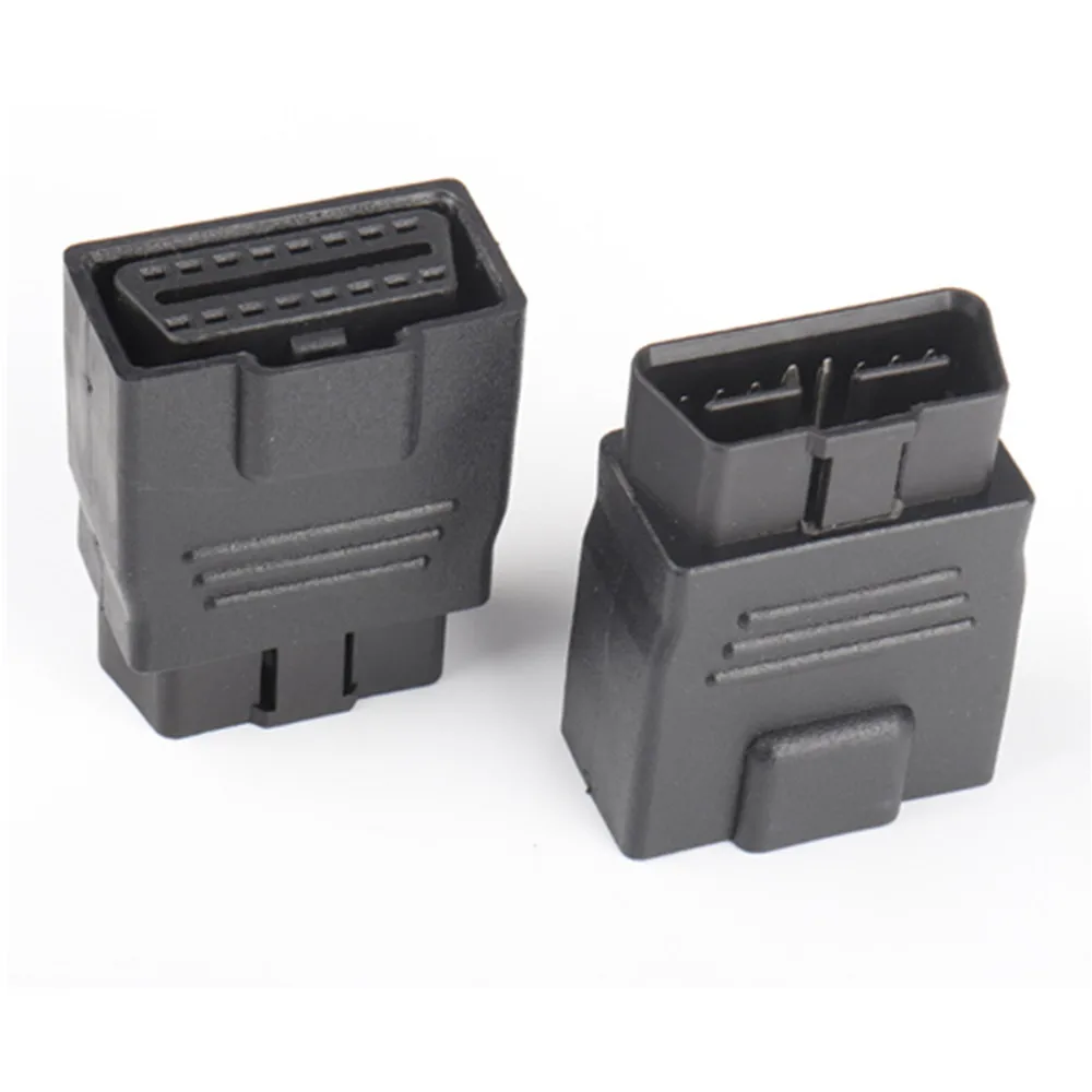 OBD2 Extension Cable OBD2 Connector OBD2 Cable OBD 2 Diagnostic Wire Extension Cable 13CM 30CM 16-Pin OBD II Plug Male-to-Female Portable Extension Adapter Cable Connector