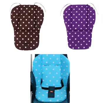 

Baby Stroller Cushion Kids Carriage Dining Chair Safety Seat Back Warm Double-sided Cotton Pad Universal Thickening Cushions