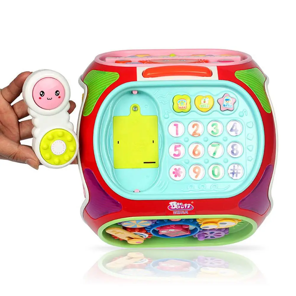 US $106.33 Kuulee 13 years Old Childrens Toys Multifunction Game Table Puzzle Baby Early Education Wisdom House