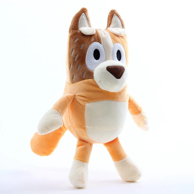 28CM Bluey Bingo Plush Toy Cute Soft Cartoon Bluey Family Stuffed Animals Dolls Baby Toys Kawaii Bluey Bingo Children Gift
