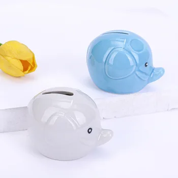 

Creative Money Box Mini Ceramic Coins Children Cartoons Birthday Present Piggy Bank Kids Caja Fuerte Dinero Home Garden BE50MB