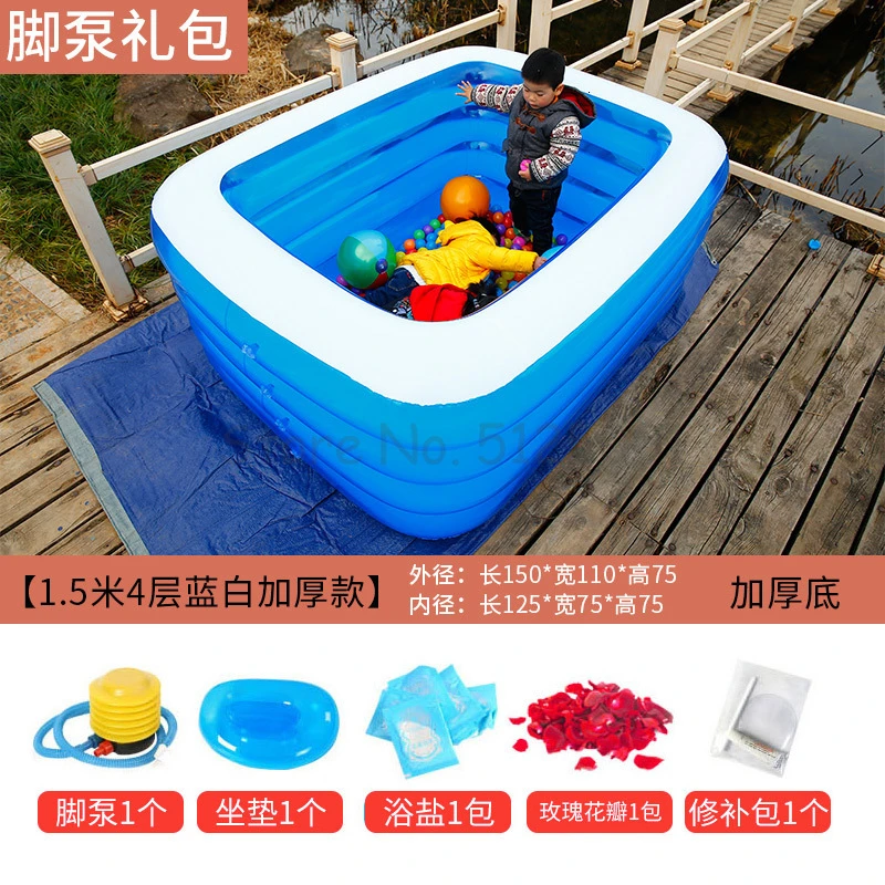 Domestic Inflatable Bathtub Can Be Folded To Thicken Adult Body Bath Tub Insulation Bath Artifact Bath Tub Bathtub Bag - Цвет: Лиловый