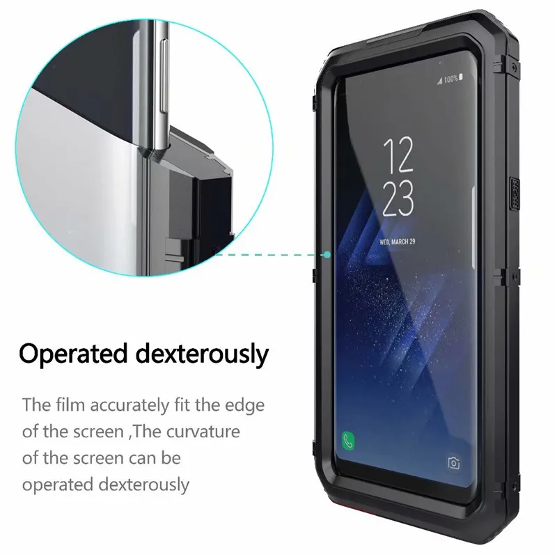 waterproof metal case for samsung galaxy s8plus (1)
