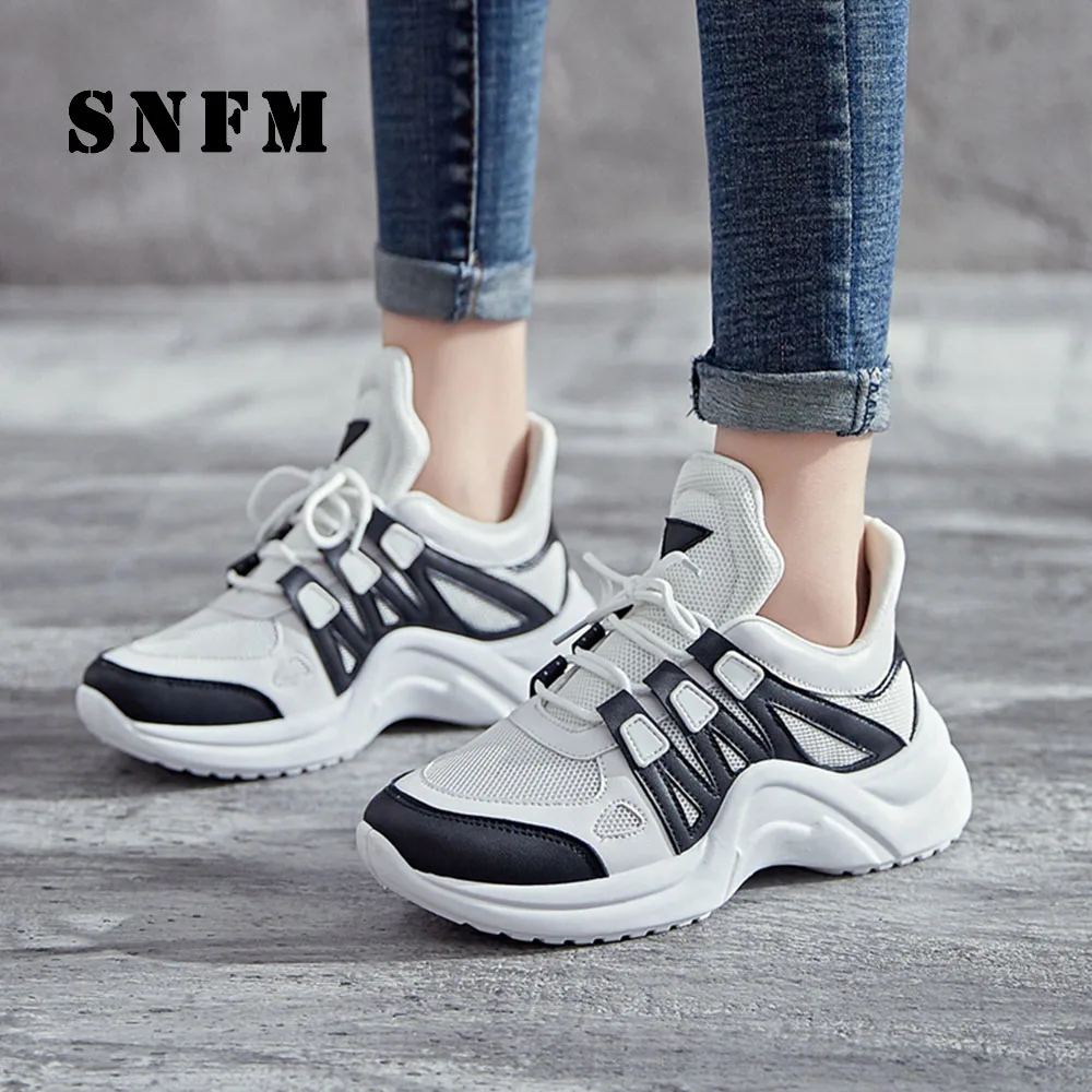 

Women Sneakers Shoes For Women 2020 Spring New Brand Casual Shoes Woman Fashion Comfy Lace-up Women's Vulcanize Shoes