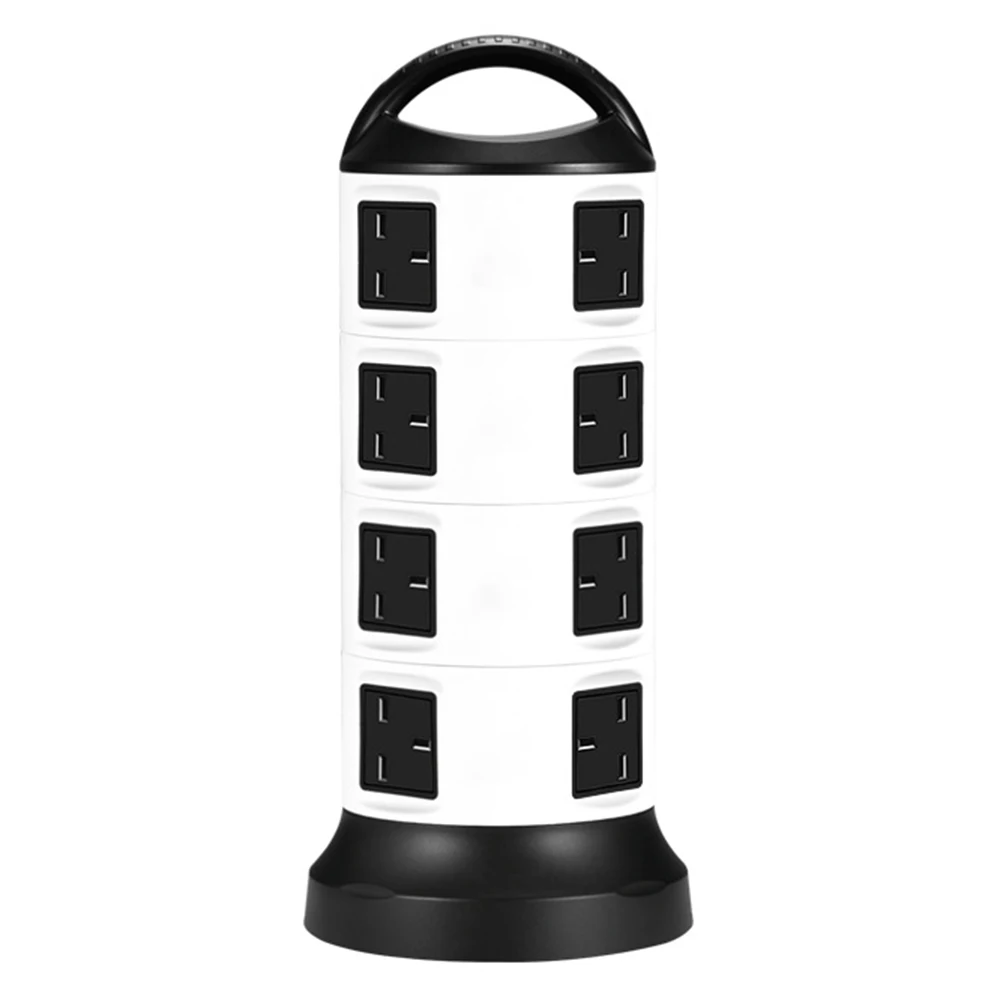 Вертикальная Защита от перенапряжения штепсельная вилка Великобритании