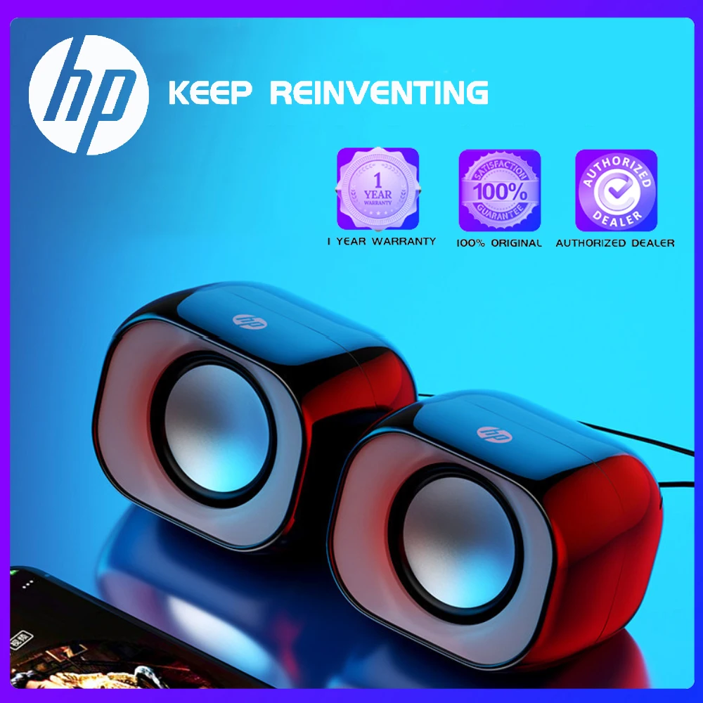 Мультимедийный динамик HP DHS2111 мини-USB стерео объемное звучание трехполосное