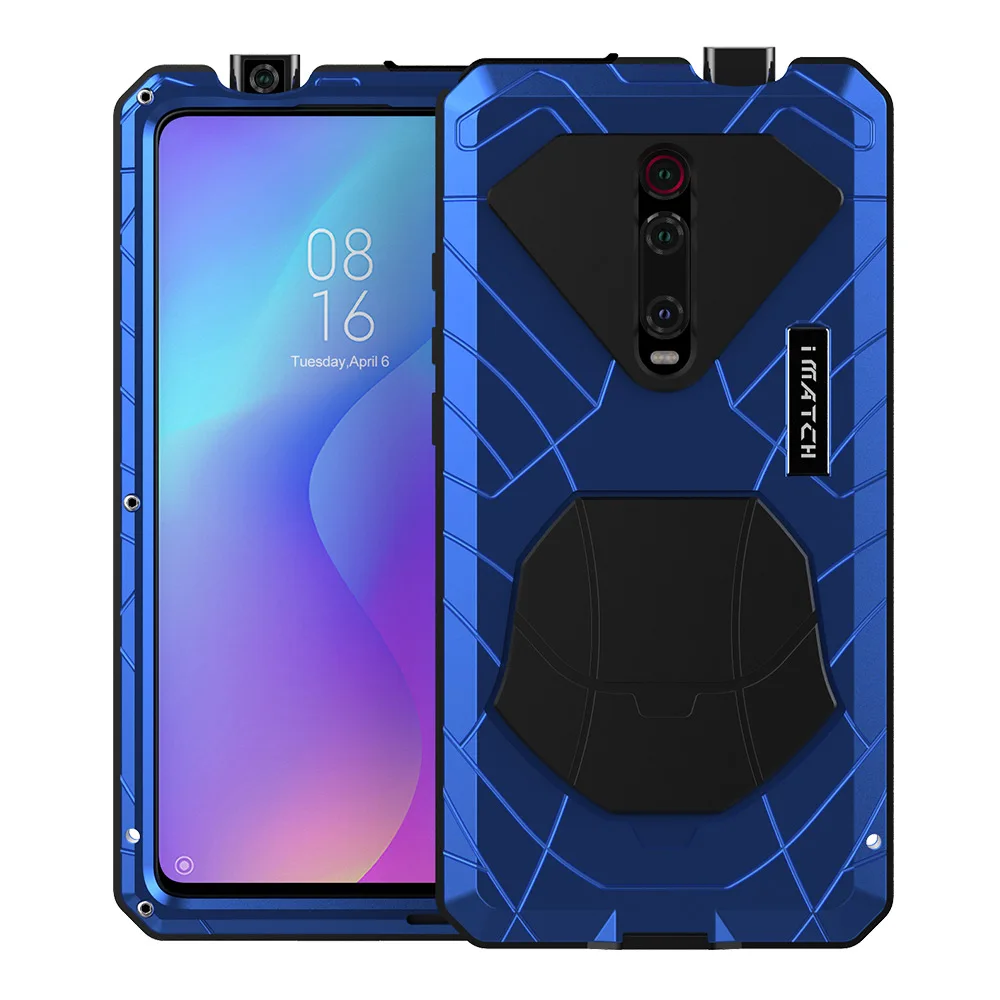 Чехол для телефона Xiaomi K20 Pro жесткий алюминиевый металлический сверхпрочный