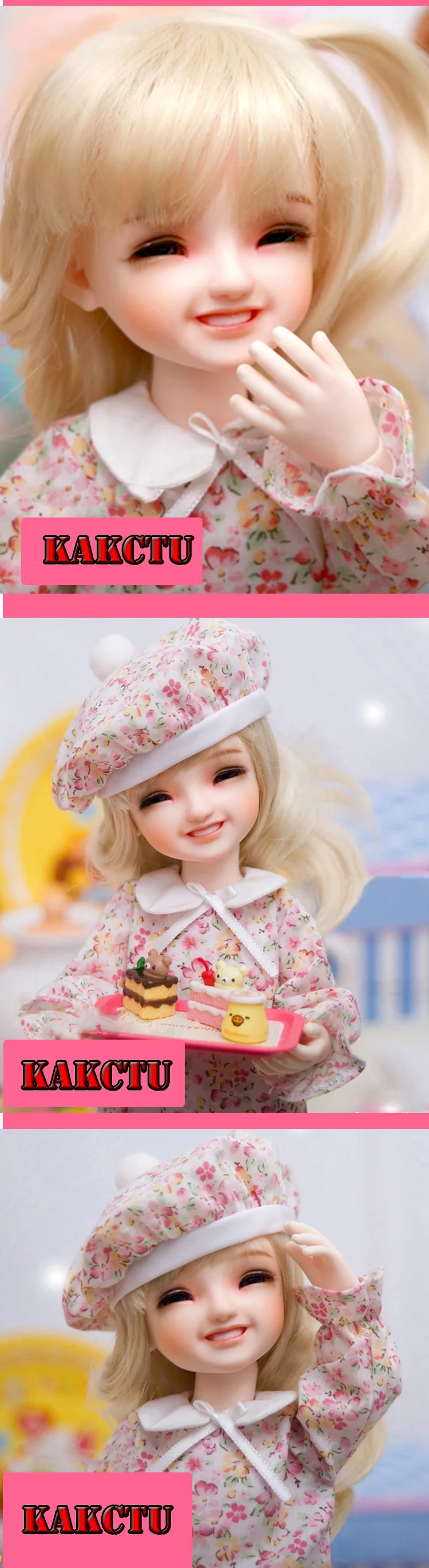 1/6 Обнаженная BJD кукла милая улыбающаяся Девушка BJD/SD смола фигурка кукла модель игрушка подарок. Не входит в комплект одежды, обуви, парика A0156bwyPingguo YOSD