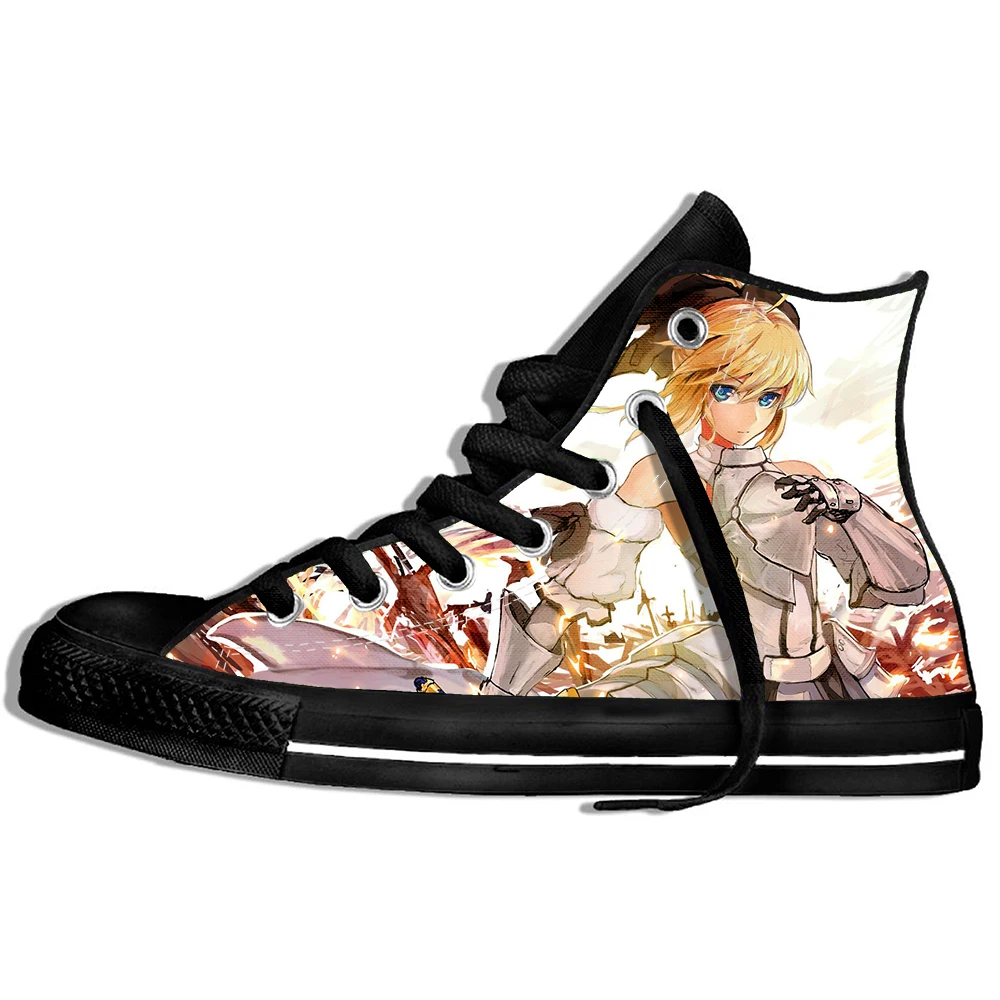 Новое поступление обувь в стиле аниме Fate zero/Fate ubw/Fate stay night saber curse emblem King Arthur Knight