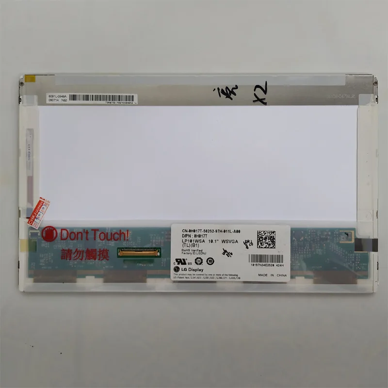 100% Di Lavoro Originale 10.1 "Schermo Lcd M101Nwt2 N101L6-L02 Lp101Wsa Tla1 Per Asus Eee Pc 1001Pxd Netbook Wsvga Led Display