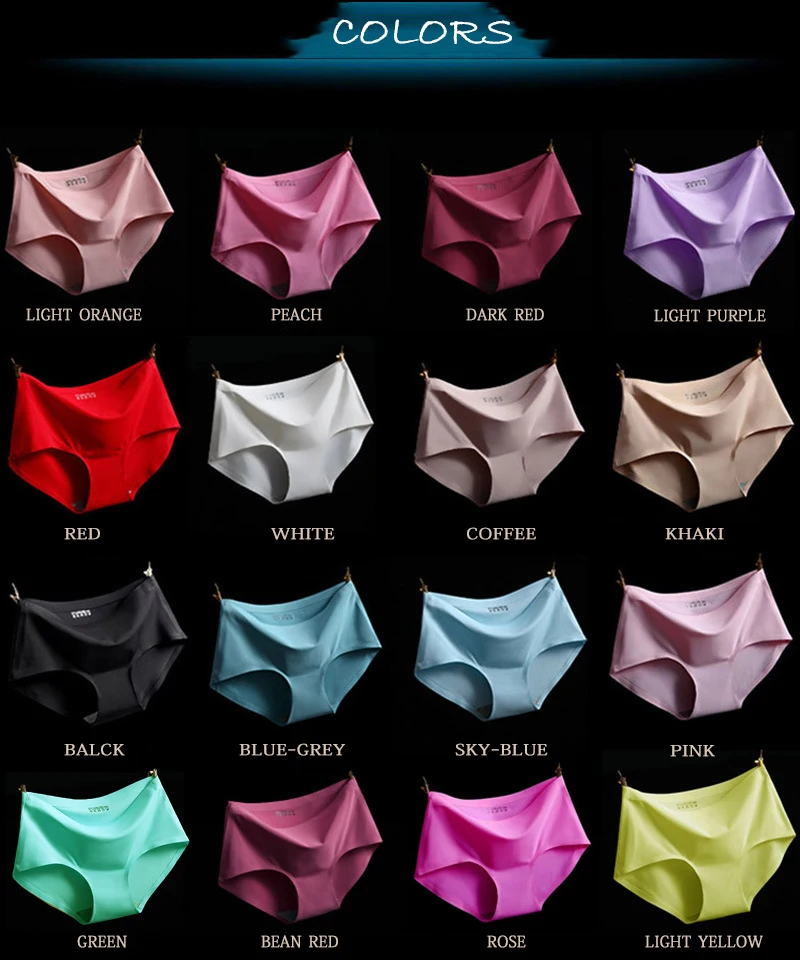 Трусики женские бесшовные со средней талией|seamless panties|comfort pantiesunderware women |