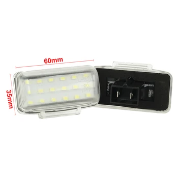 

CARALL LE3316 Kit Led license plate lights for Cadillac ATS ATS-L 12V 3W Canbus No error CE E9