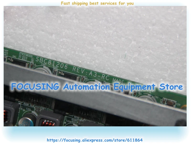 Оригинальный SBC81206 REV: A3-RC Промышленная материнская плата