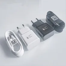 Para samsung s10 s8 s9 mais rápido carregador adaptador de alimentação 9v 1.67a carga rápida tipo c cabo para galaxy a30 a40 a50 a70 a60 m31 m31s
