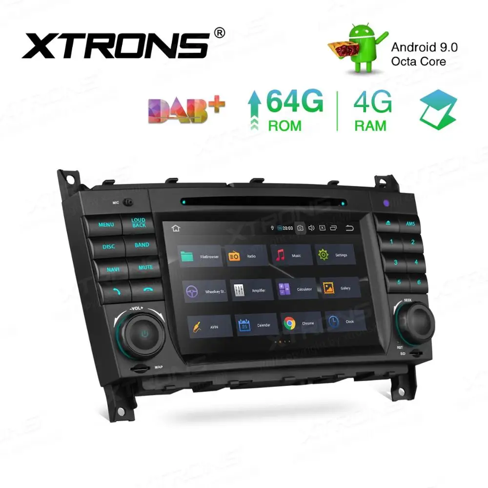Discount 7" Android 9.0 OS Car DVD Multimedia Navigation GPS Radio for Mercedes-Benz G-Class W463 2006-2008 & CLK-Class W209 2005-2006 5 Discount 7" Android 9.0 OS Car DVD Multimedia Navigation GPS Radio for Mercedes-Benz G-Class W463 2006-2008 & CLK-Class W209 2005-2006 5