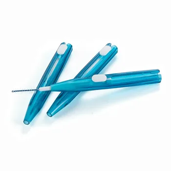 

10/20Pcs/Pack Push-Pull Interdental Brush Gum Interdental Tooth Brush Orthodontic Wire Brush Toothbrush Oral Care Toothpick