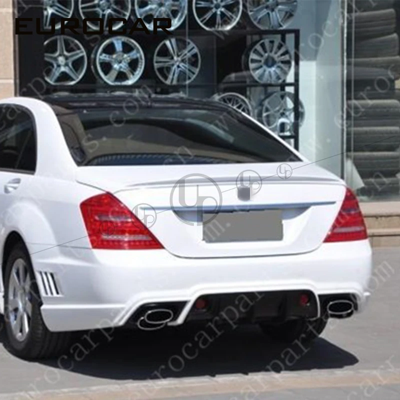 Нержавеющая сталь MB S класс W221 глушители для w221 выхлопные наконечники для w221 WD стиль 06-13y