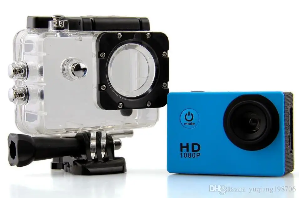Waterproof 2.0 Inch LCD Screen SJ4000 style 1080P Full HD Camcorders Helmet Sport DV 30M Action Camera VS SJcam DHL Free