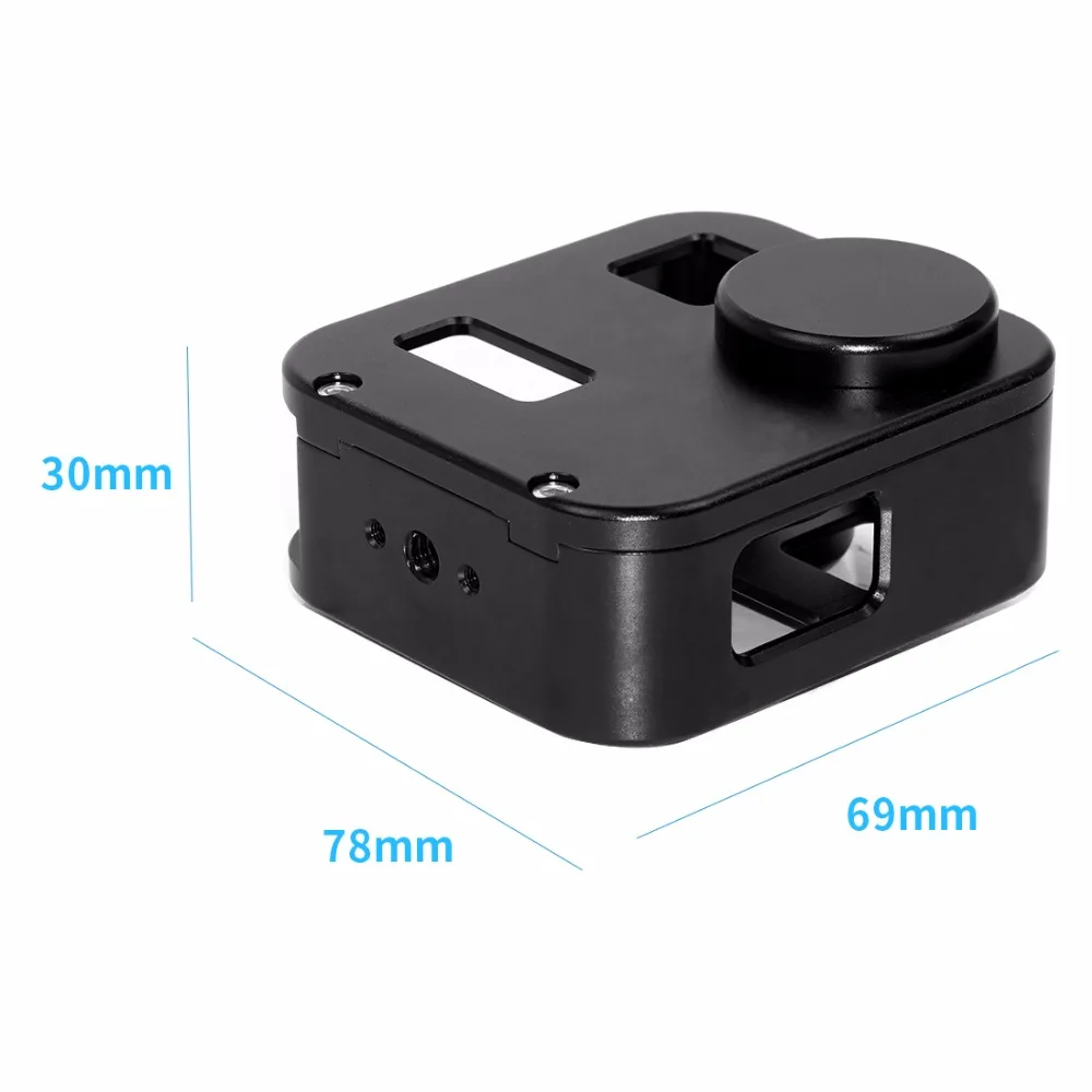 BGNing корпус оболочка для Gopro Max 360 VR панорамный чехол для камеры CNC алюминиевая защитная клетка с крышкой объектива для GoPro Max