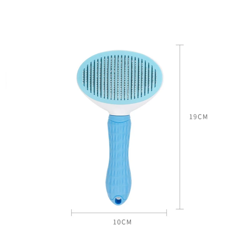 Pet Dog Cat Puppy Hair Shedding Grooming Trimmer Fur Auto Comb Brush Tool on-slip Pets Product Hair Removal Combs For Cats Pet Dog Cat Puppy Hair Shedding Grooming Trimmer Fur Auto Comb Brush Tool on-slip Pets Product Hair Removal Combs For Cats