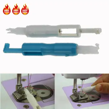 

1//5/10PC Sewing Machine Insertion Needle Threader Applicator Handle Thread Tool