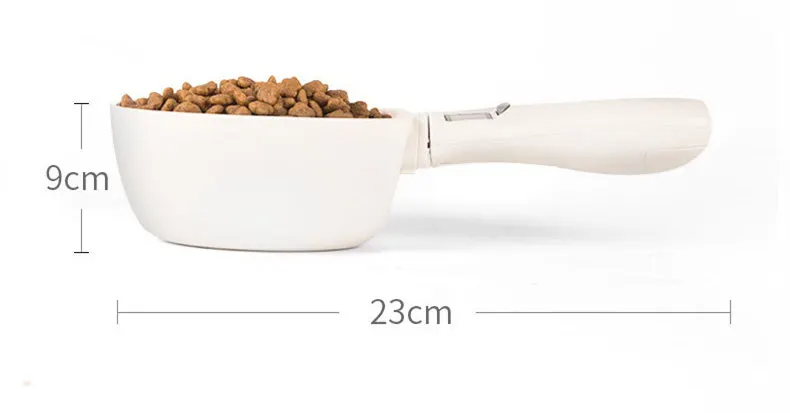 ложка для корма. наполнитель контейнеров. совок-весы mpets для корма до 800 гр. 8 л. мерная ложка для корма собак.
