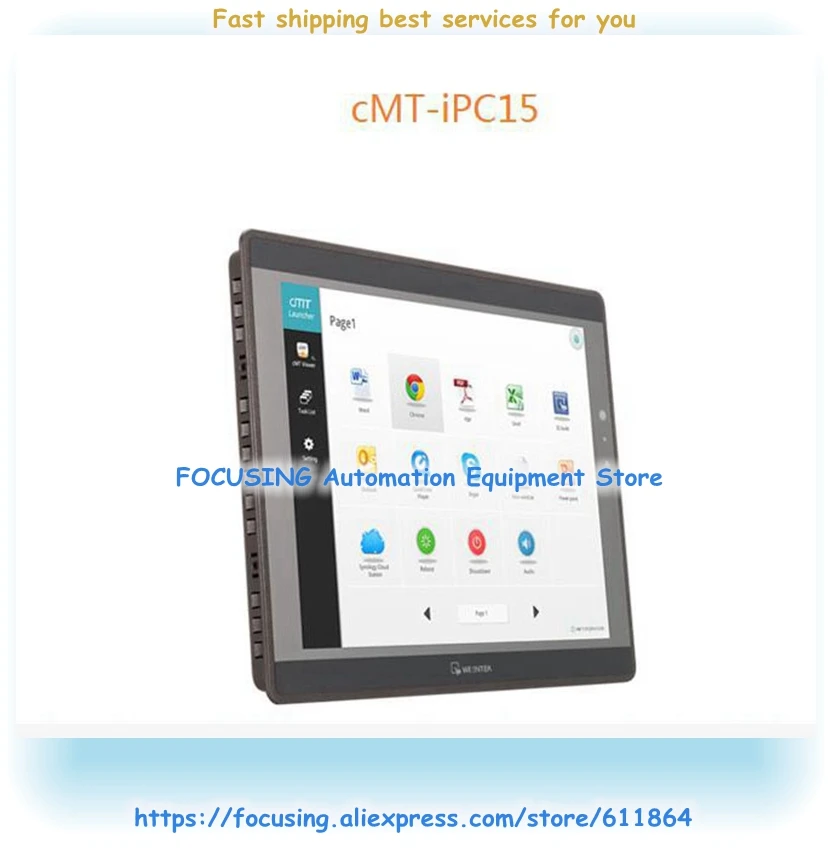 Oringal Новый в коробке для Сенсорная панель ЧМИ CMT-iPC15