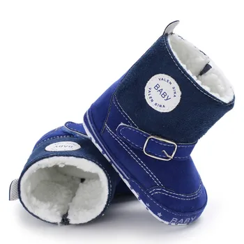 

Newborn Baby Winter Boots Infant Toddler Snowfield Shoes Crib Bebe Kids Super Keep Warm Zipper sports Styles Booties