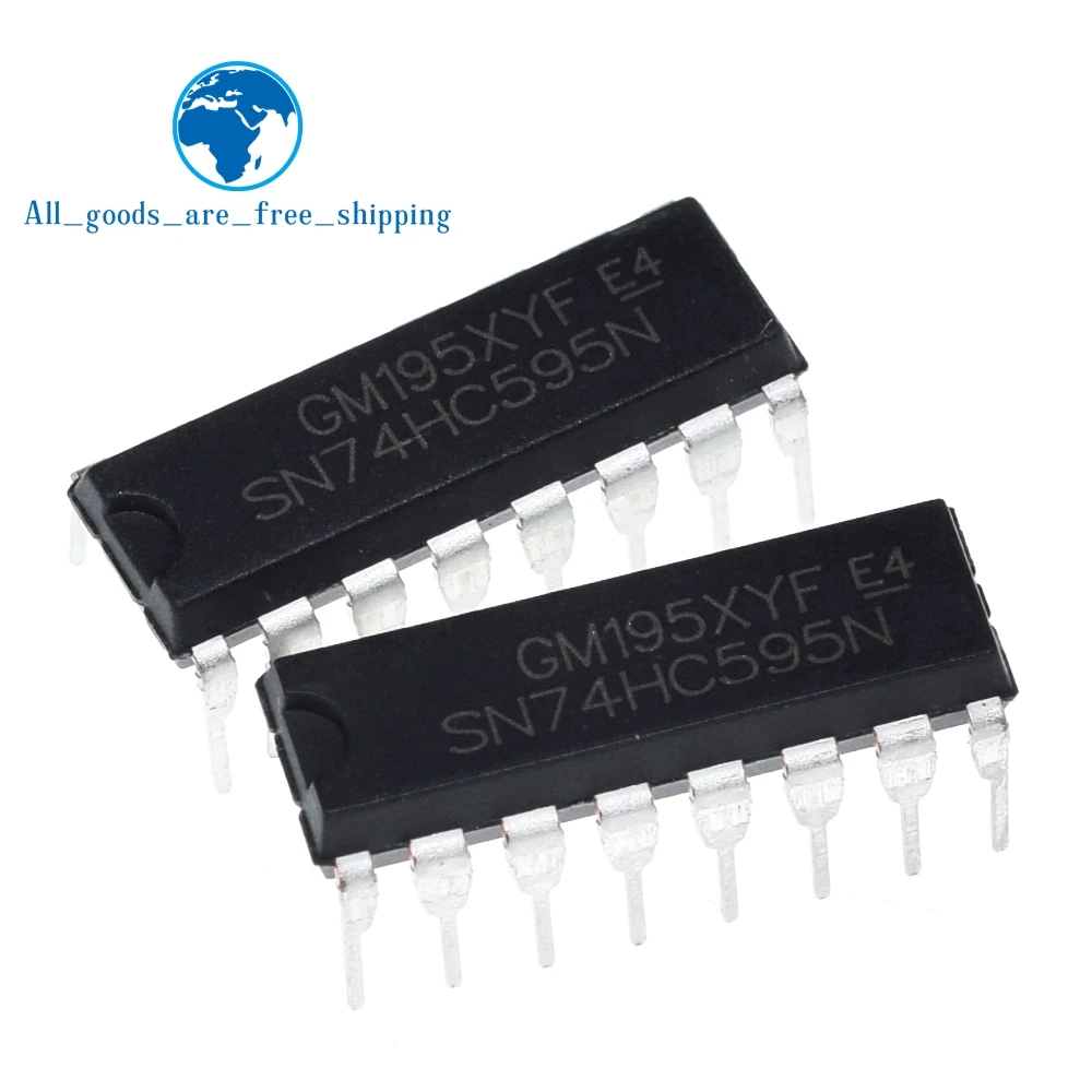10PCS SN74HC595N DIP16 SN74HC595 DIP 74HC595N 74HC595 new and original ...