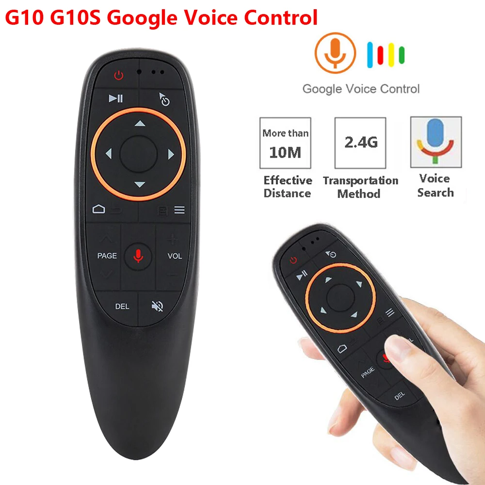 Пульт дистанционного управления bluetooth Air G10 G10S Pro с голосовым управлением